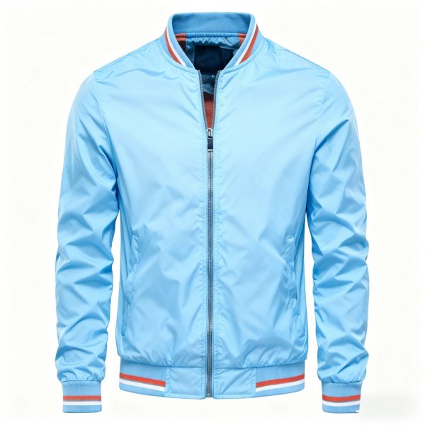 Drawstring-Waist Charcoal Bomber Jacket